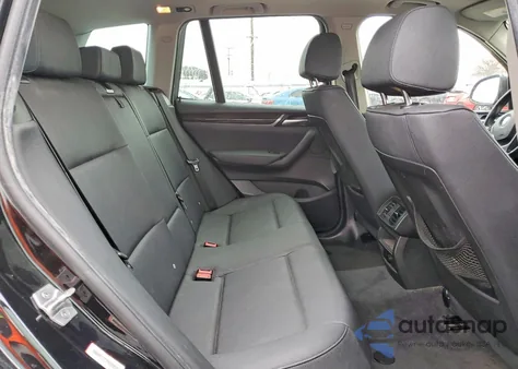 2017 BMW X3 xDrive28I из США, поврежденный, VIN 5UXWX9C38H0W78151